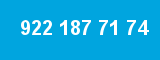922 187 71 74